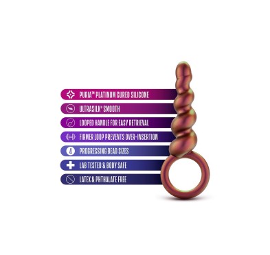 ANAL ADVENTURES MATRIX DUO LOOP PLUG COPPER